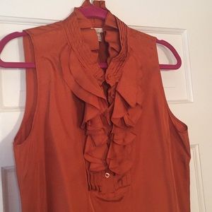 Silk Sleeveless J.Crew Blouse